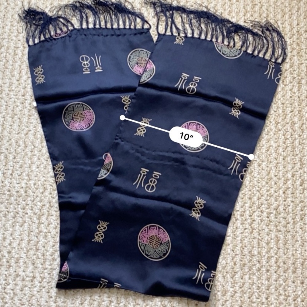NANCE WATSON | 100% Silk Scarf 10” x 38” - Picture 7 of 7